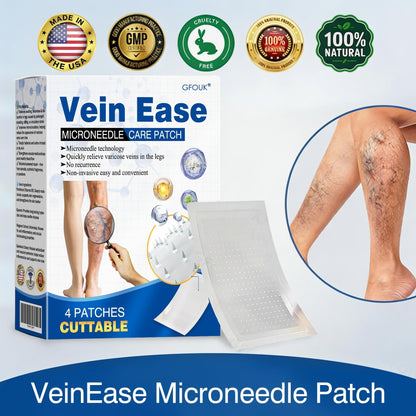 👨‍⚕️GFOUK® VeinEase Microneedle Care Patch⚡Instant Relief, Long-Term Results