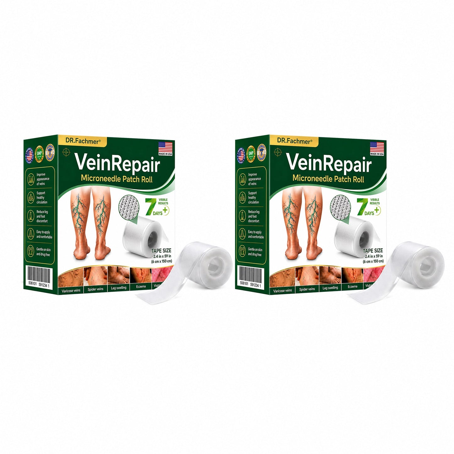 🌿DR.Fachmer® Vein Ease Microneedle Care Patch (For Spider Veins, Varicose Veins, Swelling & Leg Fatigue) - Last Day Promotion 50% OFF