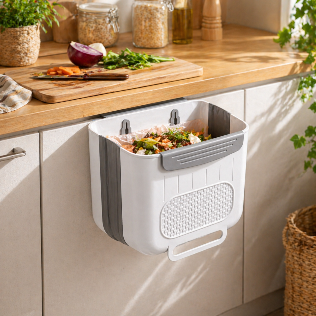 kravenia® Hanging Collapsible Trash Bin