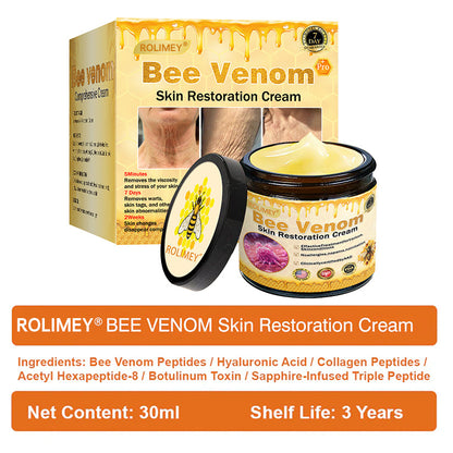 🌟💛 Rolimey® Bee venom Pro Comprehensive Cream —Tightening for Skin Types 🔥