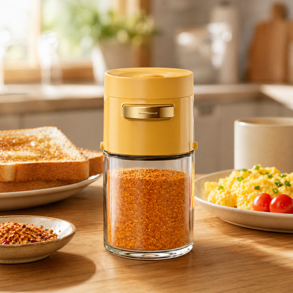 kravenia® Adjustable Spice Grinder – Fresh Grind for Better Flavor