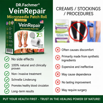 🌿DR.Fachmer® Vein Ease Microneedle Care Patch (For Spider Veins, Varicose Veins, Swelling & Leg Fatigue) - Last Day Promotion 50% OFF