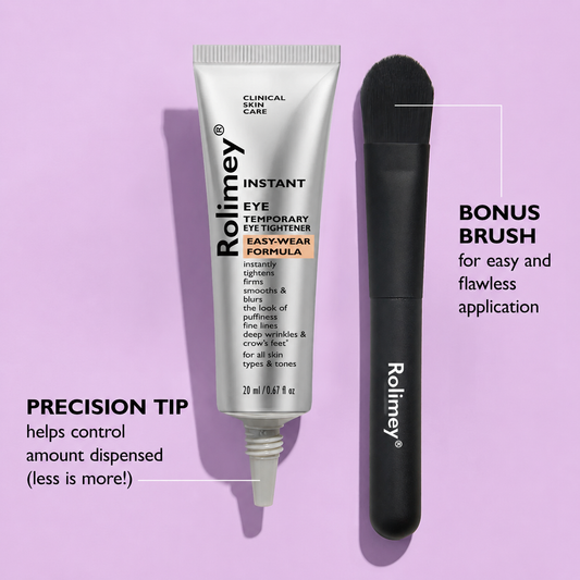 🎁Final 3 Hours: 70%OFF Instant Eye Tightener Easy-Wear Formula With Brush Free!