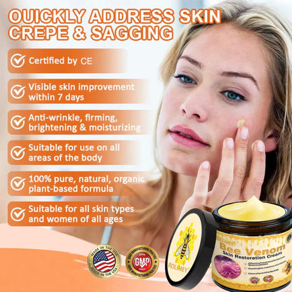 🌟💛 Rolimey® Bee venom Pro Comprehensive Cream —Tightening for Skin Types 🔥